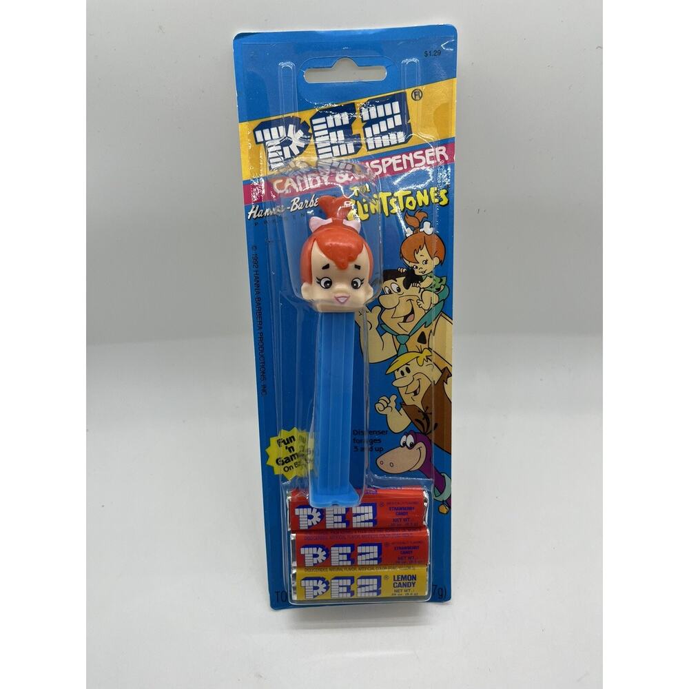 The Flinstones Pebbles Pez Container With Candy Sealed New!